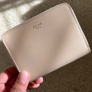 Celine compact zipped wallet